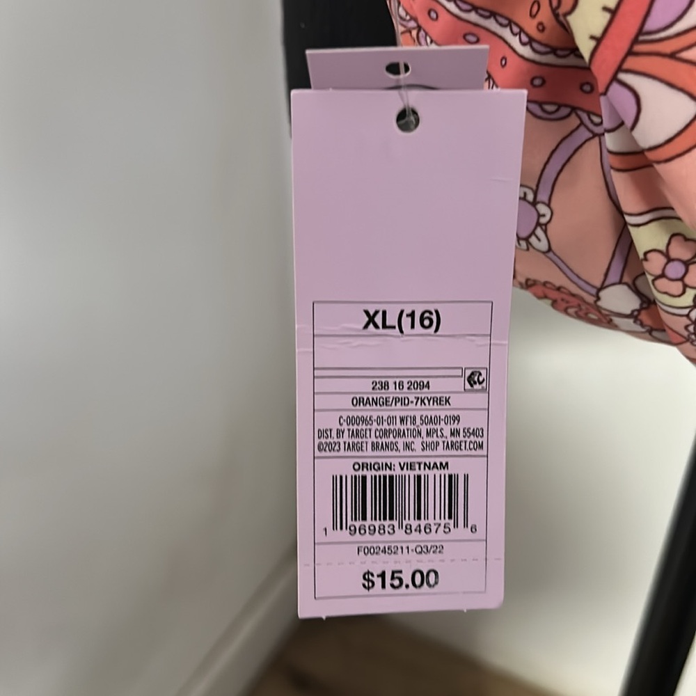 Wild Fable Paisley Bikini Set - Pink and Orange - Picture 9 of 9